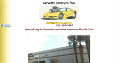 Desktop Screenshot of corvetteinteriorsplus.com